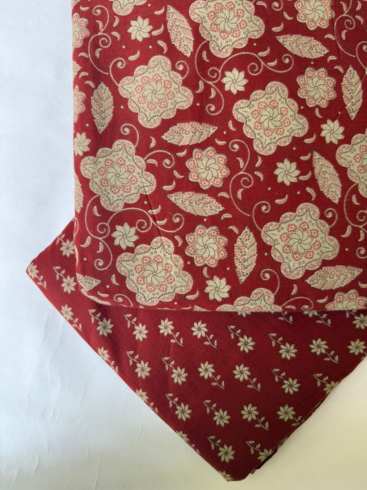 Pure Raw Unstitched Cotton Fabric – Soft, Breathable & Versatile