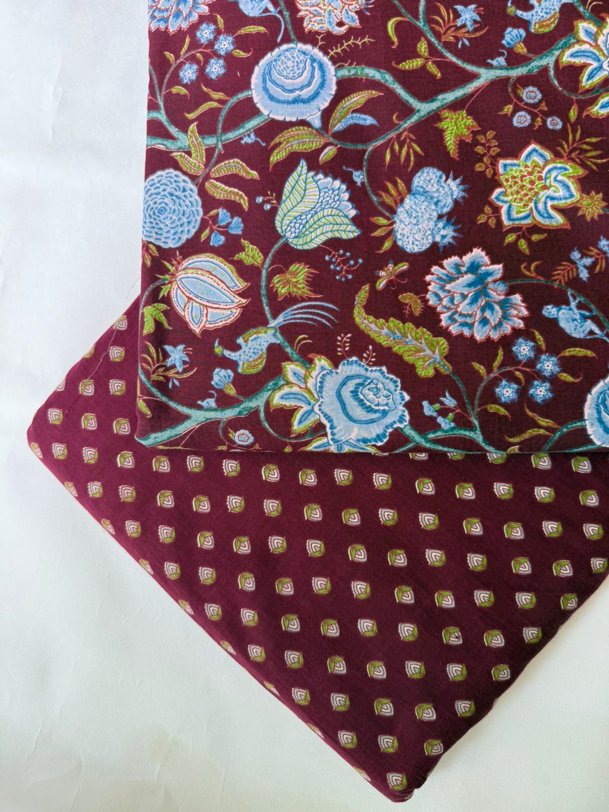 Pure Raw Unstitched Cotton Fabric – Soft, Breathable & Versatile
